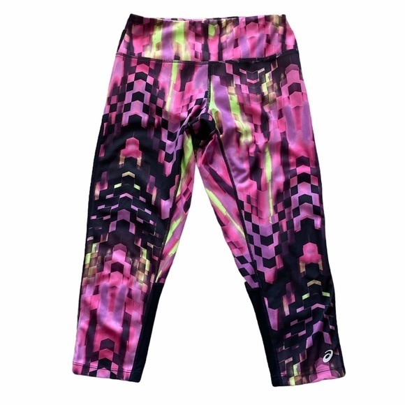 Asics Workout Capri Leggings Sz.‎ XS - Picture 1 of 8